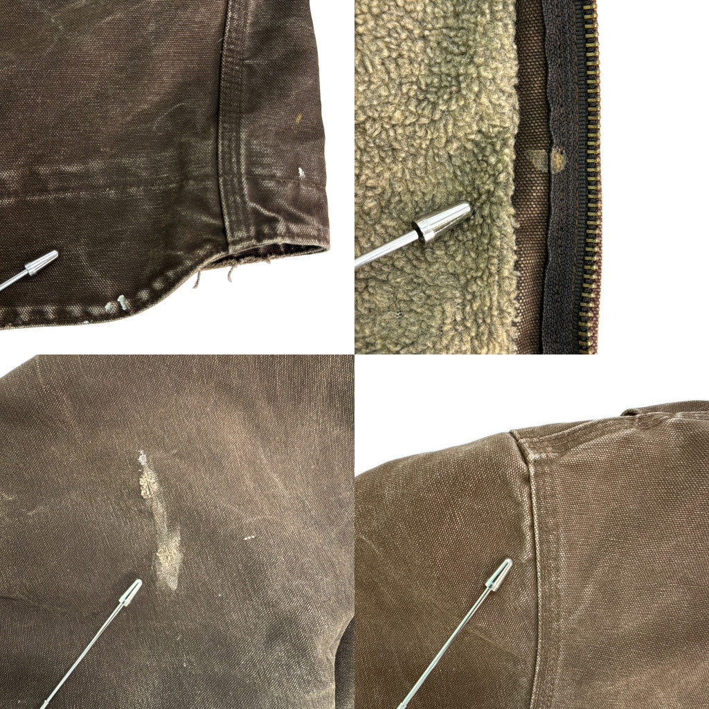 00年代 ワークジャケット ブラウン メンズ LARGE REGULAR 中古 古着 Y9190