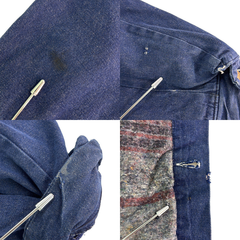 80s Wrangler Coverall Denim Jacket