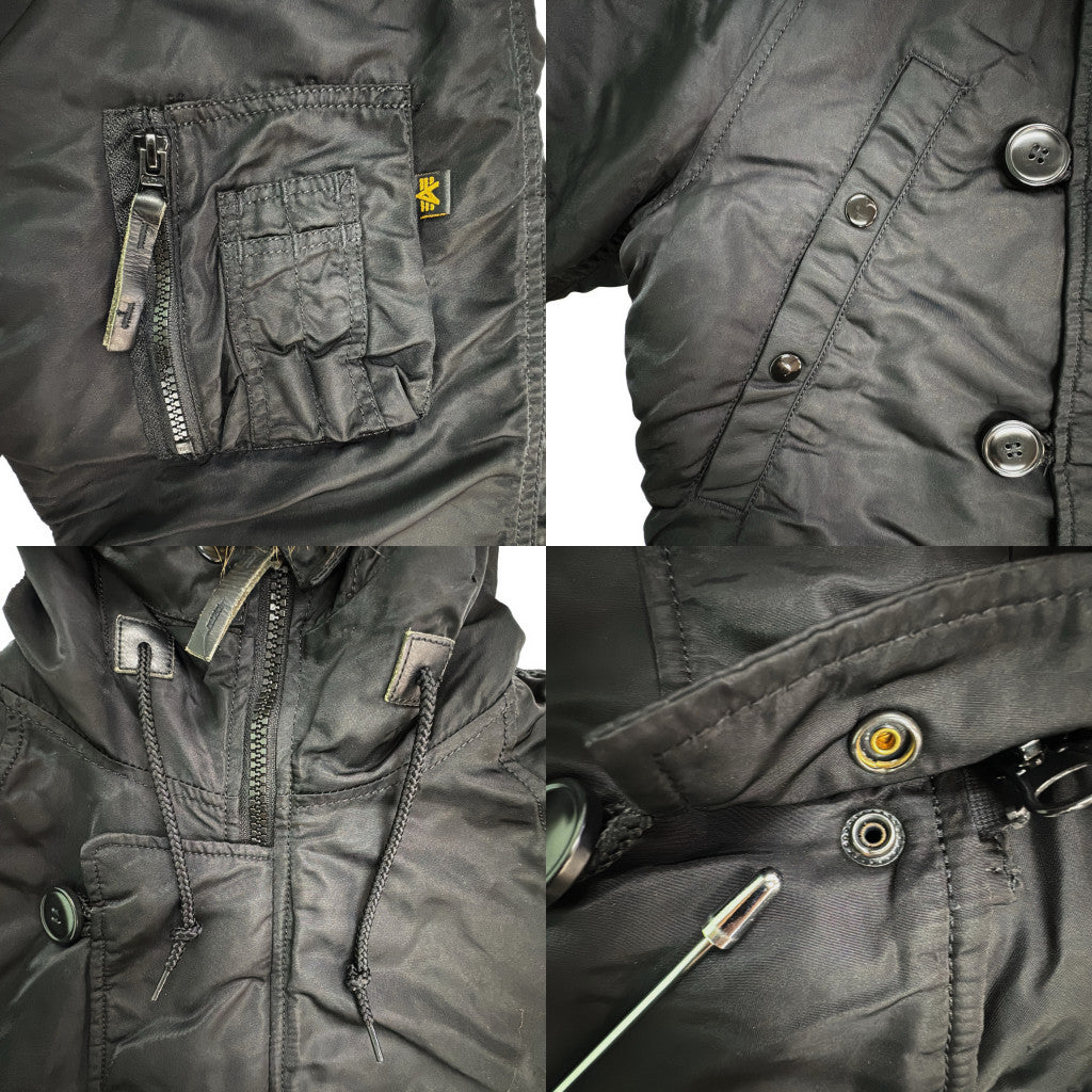 ALPHA INDUSTRIES N-3B Flight Jacket Military Jacket