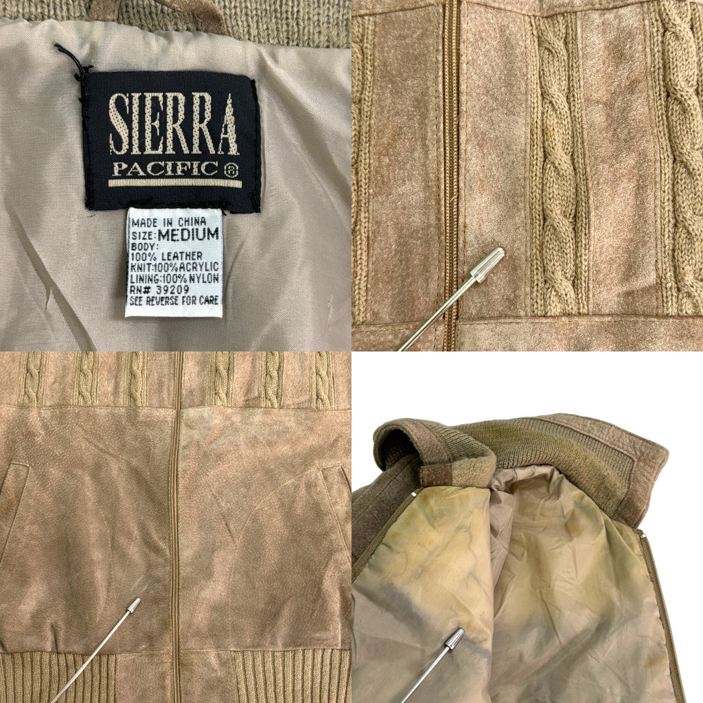 SIERRA PACIFIC Leather Jacket