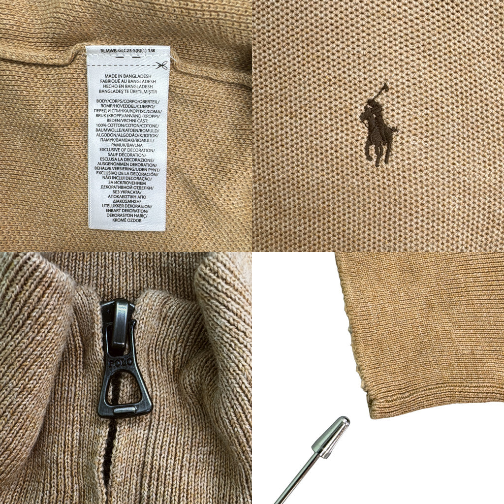 Polo by Ralph Lauren Half Zip Cotton Sweater Half Zip Sweater