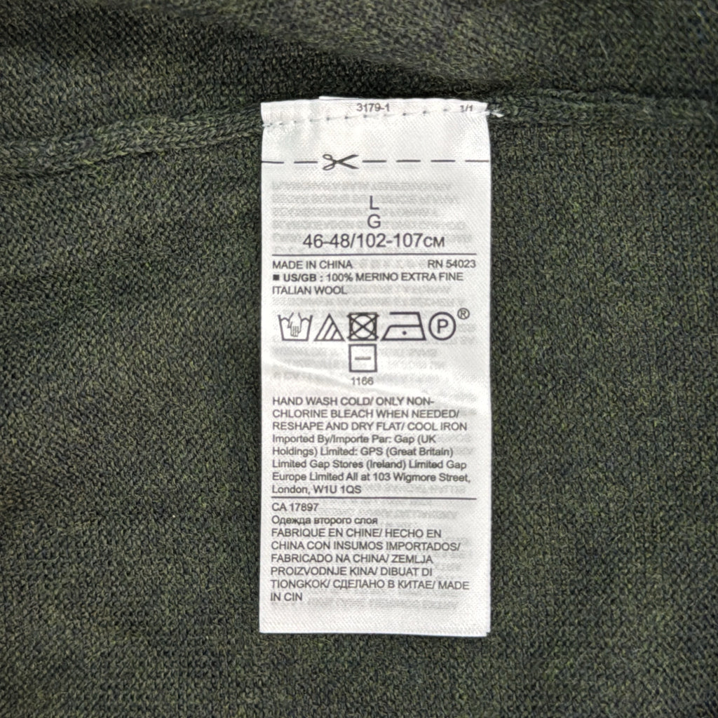 Banana Republic Baruffa V-Neck Sweater
