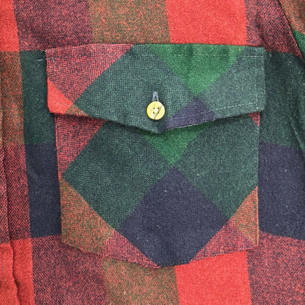 90s VAN HEUSEN WINTERWEIGHTS by VAN HEUSEN Flannel Shirt