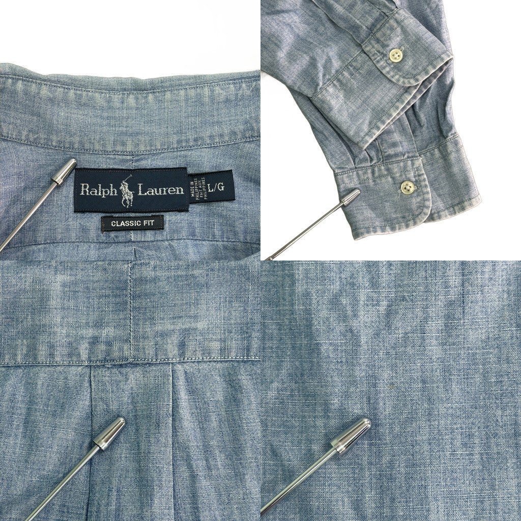 RALPH LAUREN Denim Chambray Shirt
