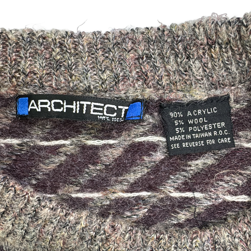 90s ARCHITECT Crewneck Sweater