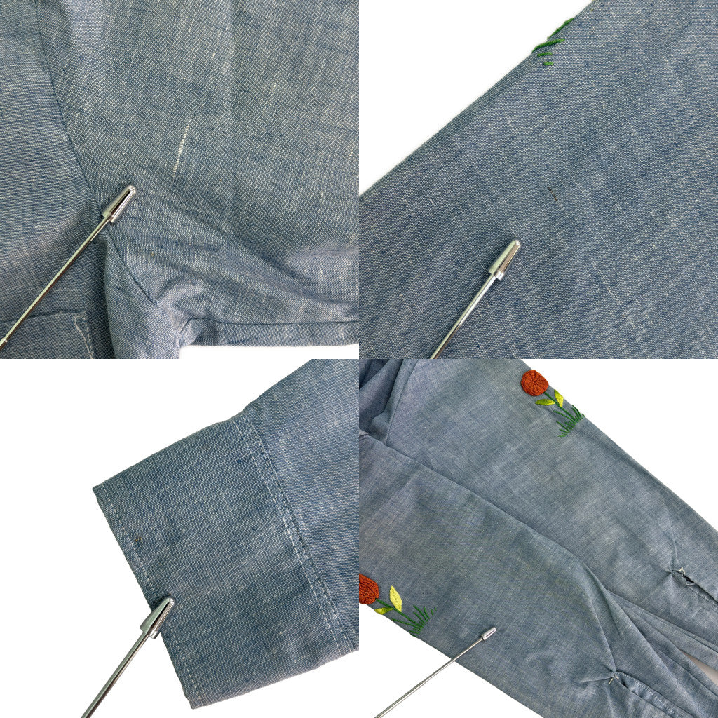 70s Sears Denim Chambray Shirt