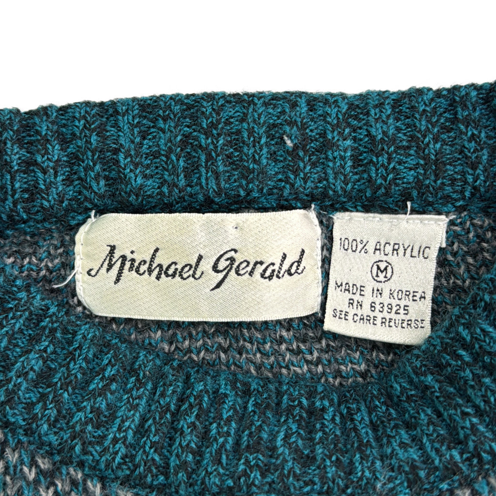 80s MICHAEL GERALD Crewneck Sweater