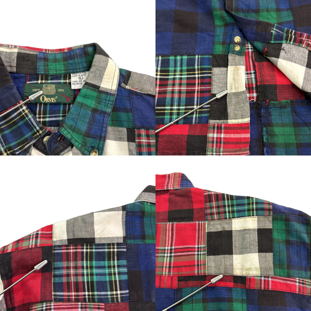90s ORVIS Patchwork Shirt