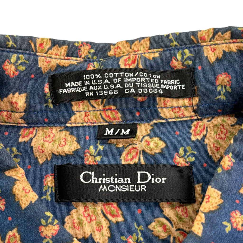 90s Christian Dior Monsieur Patterned Shirt