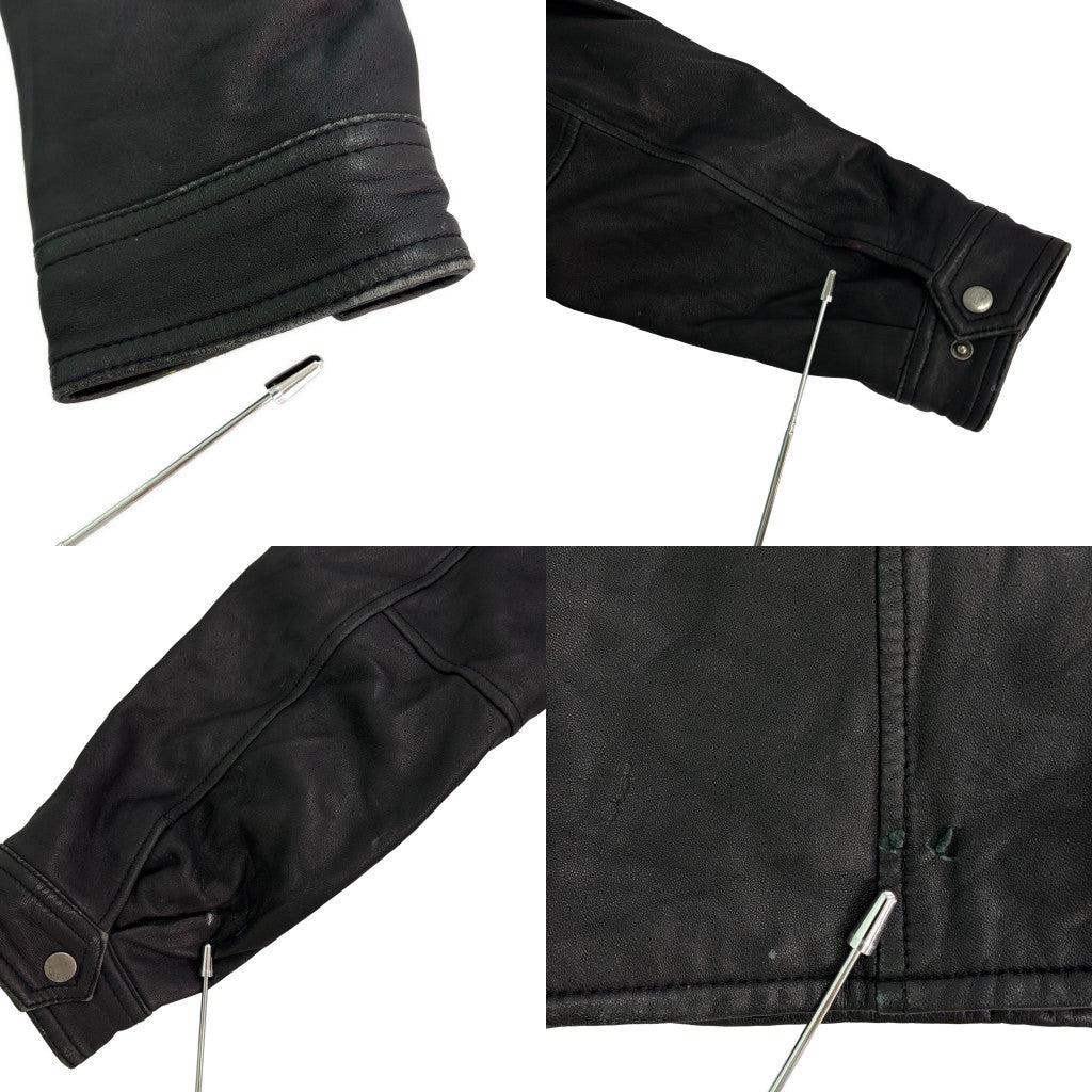 Attention Leather Jacket