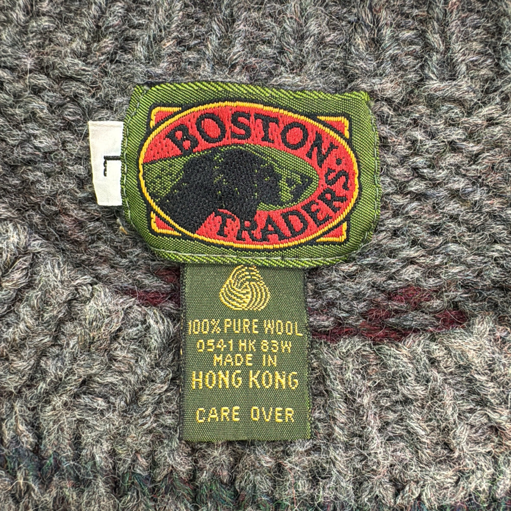 90s BOSTON' TRADERS Crewneck Sweater