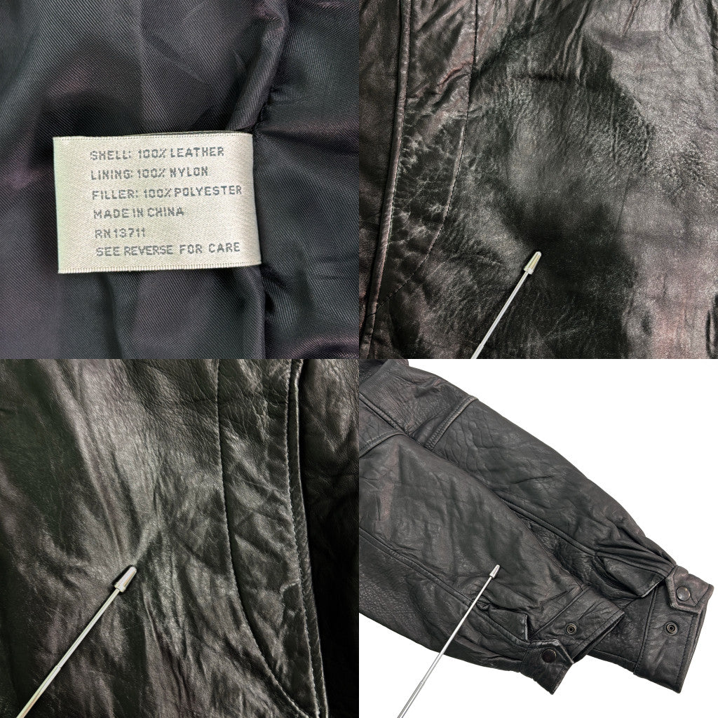JOHN ASHFORD Leather Jacket