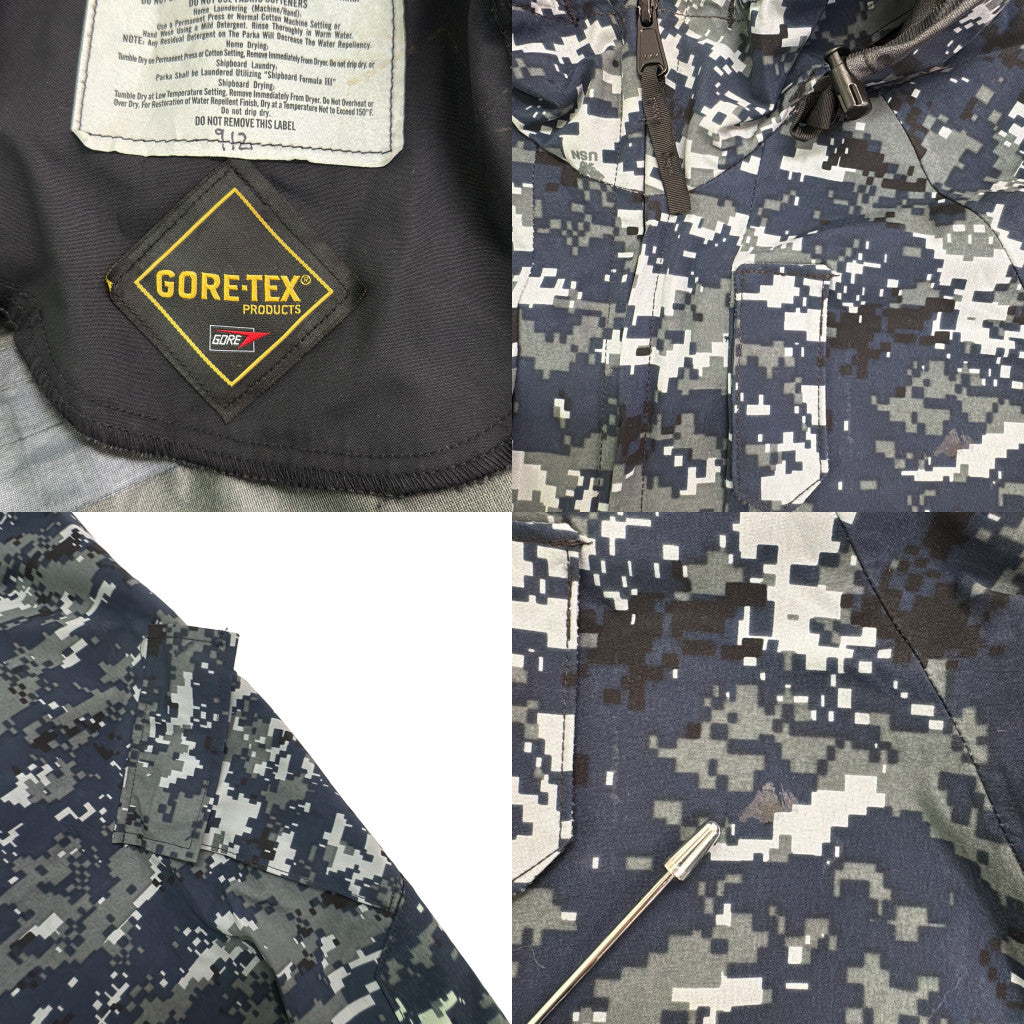 00s U.S.NAVY NWU GORE-TEX Parka Jacket Military Jacket