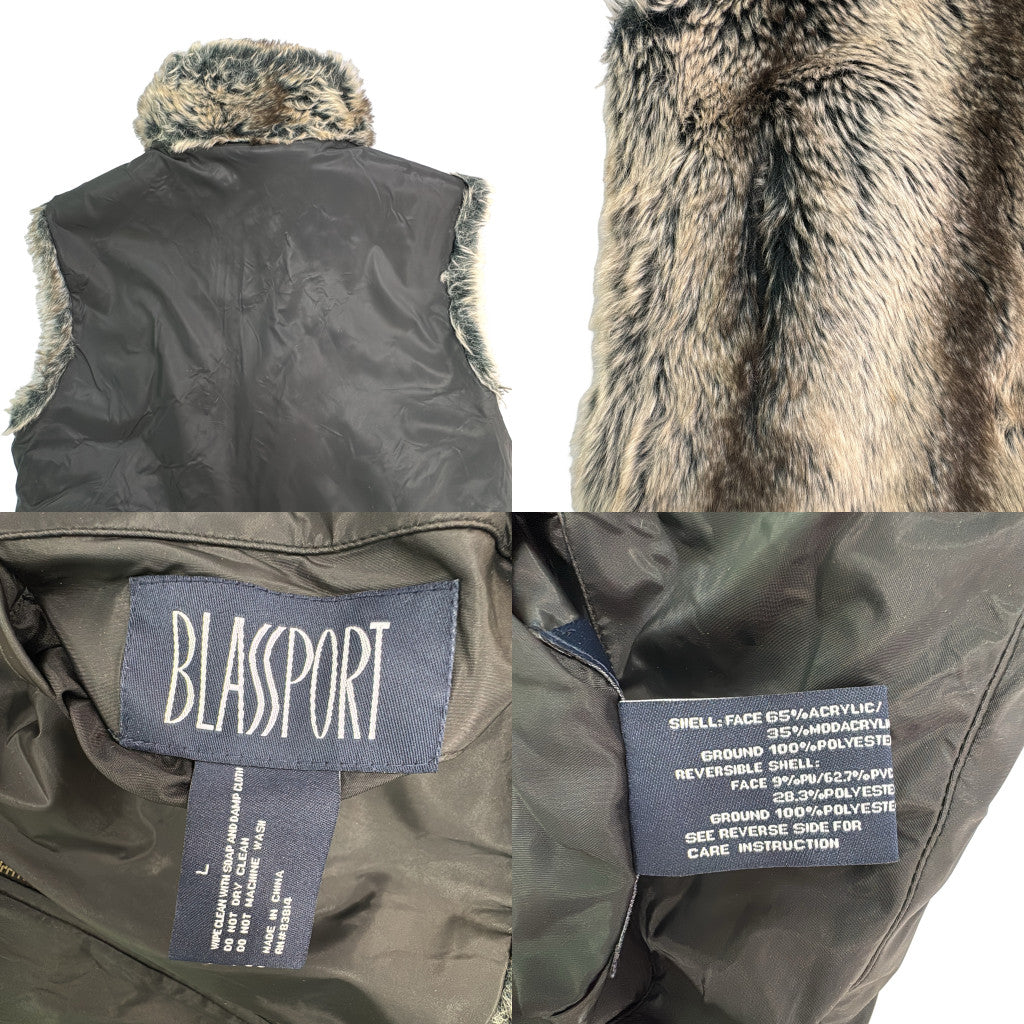 BLASSPORT Reversible Faux Fur Vest