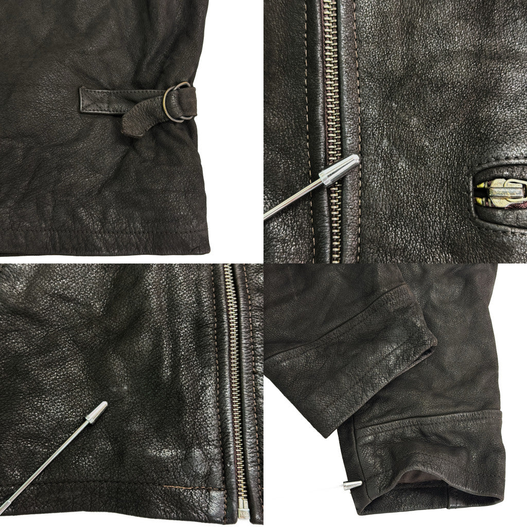 NETWORK SKINS Leather Jacket