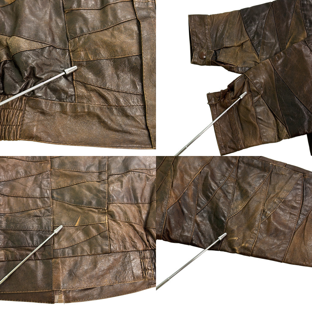 pelt Leather Jacket
