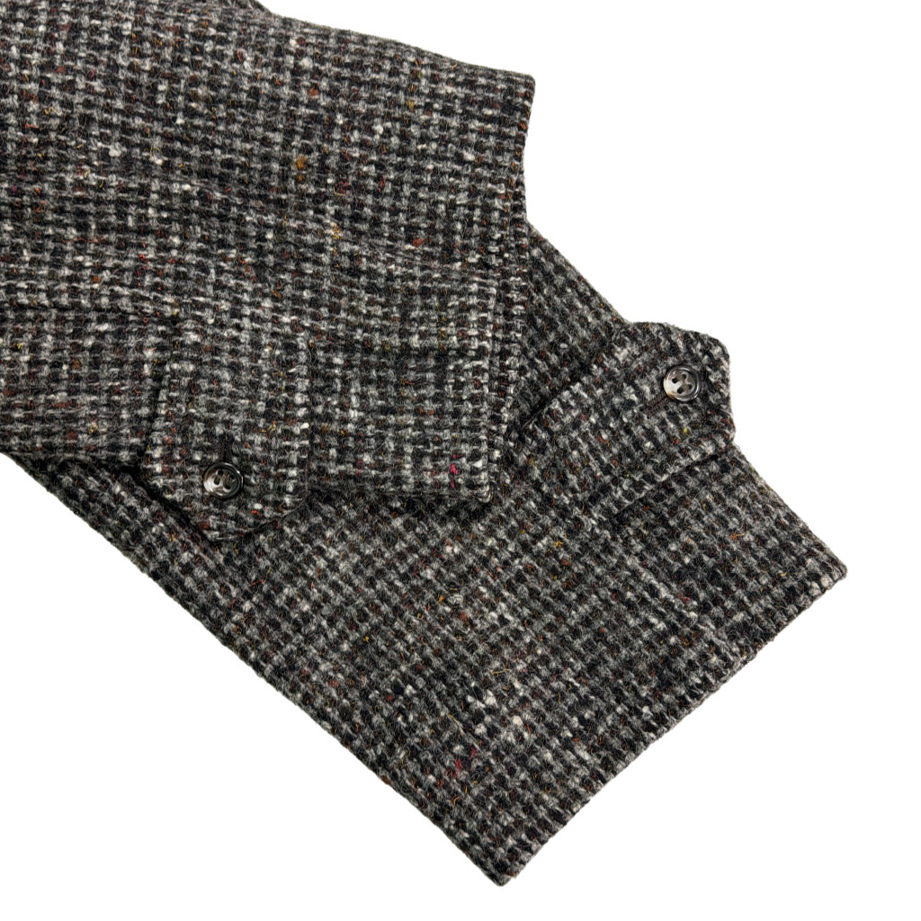 60s Alligator Balmacaan Soutien Collar Coat