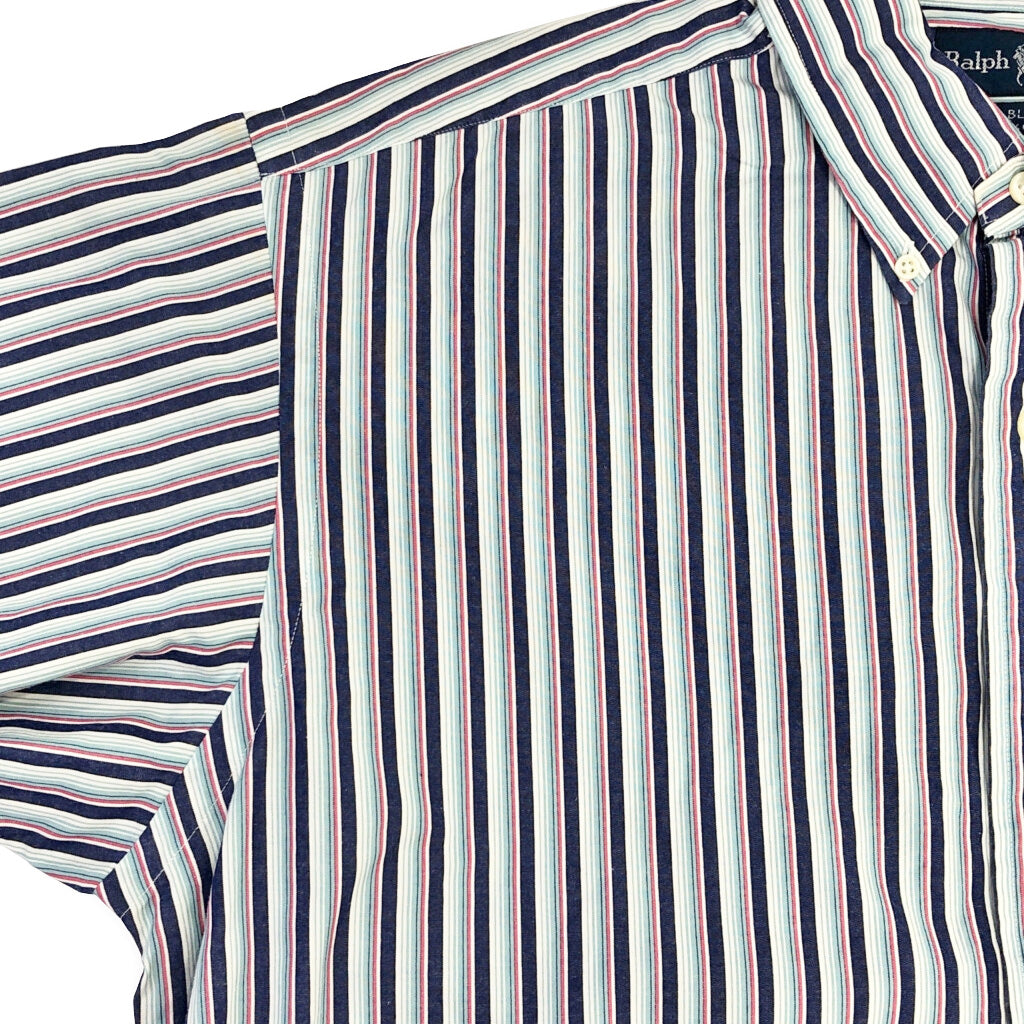 90s RALPH LAUREN BLAKE Stripe Shirt