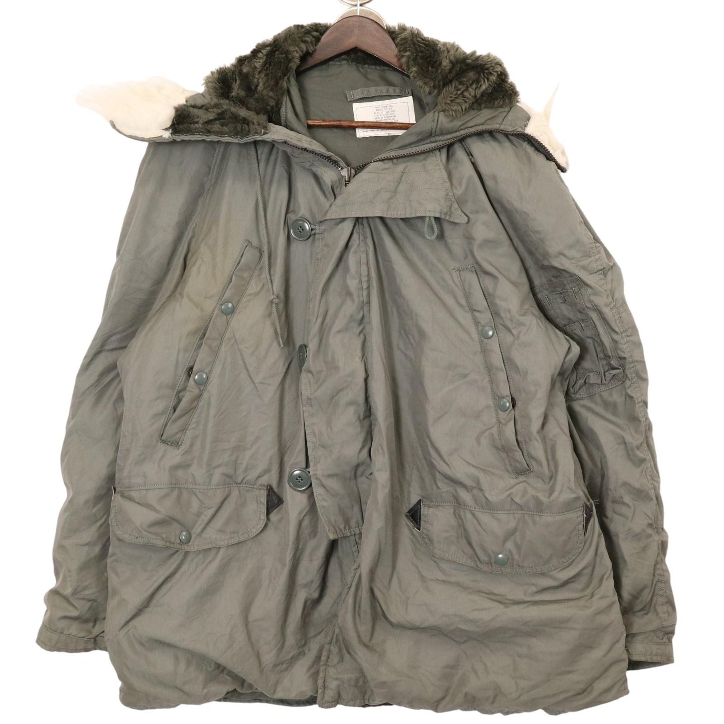 80s U.S.AIRFORCE N-3B Flight Jacket Military Jacket