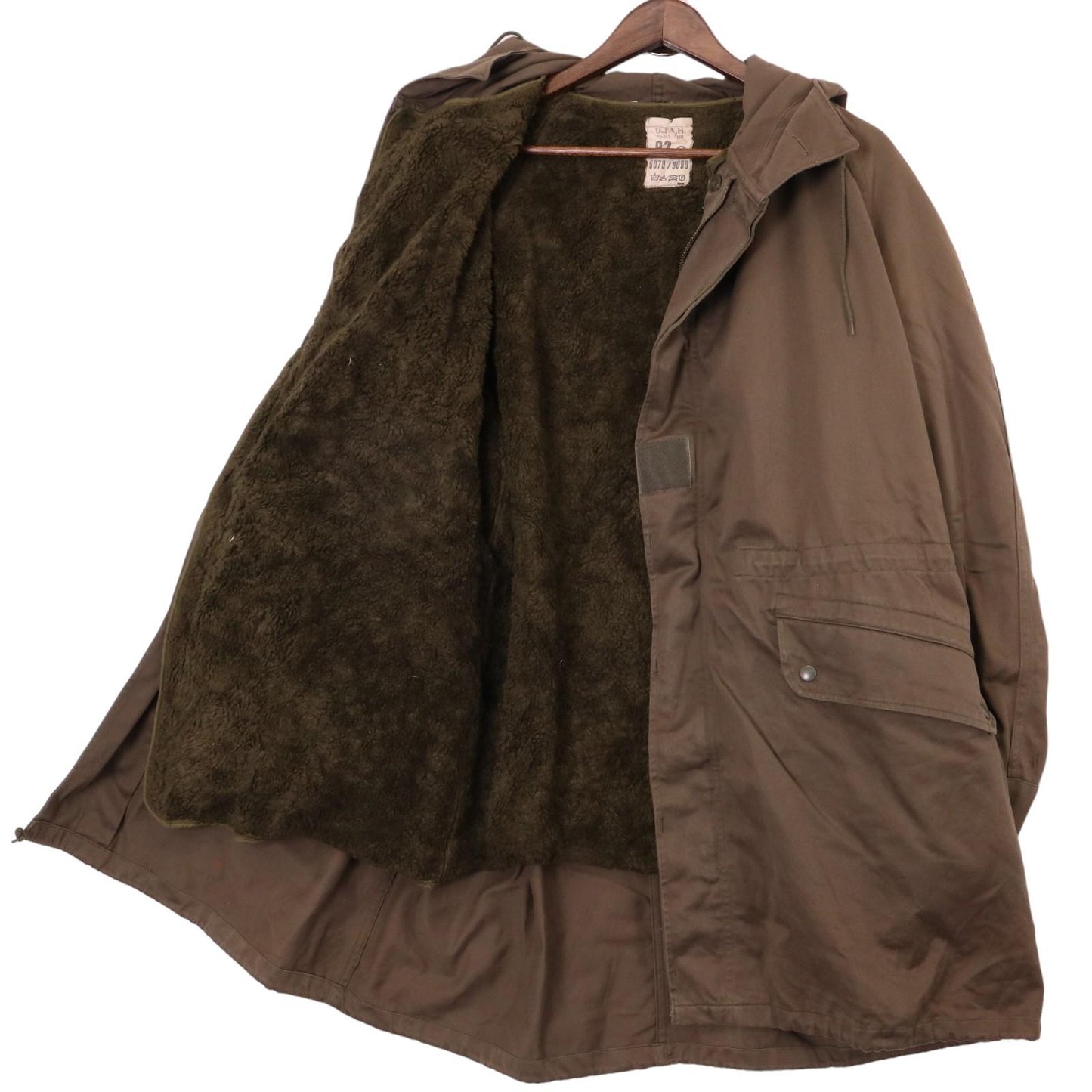 80s Euro Military M-64 Field Parka Jacket