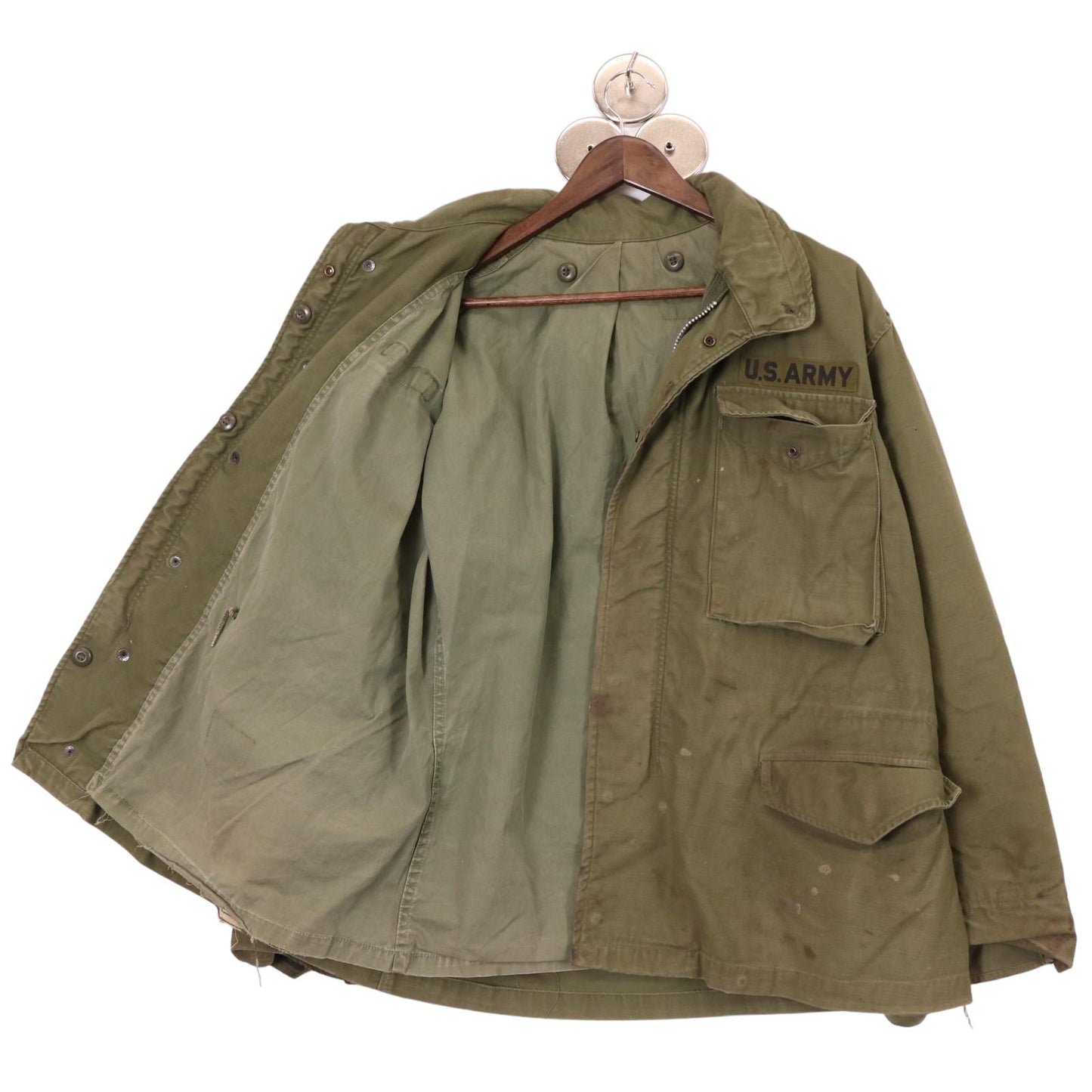 70s U.S. ARMY M-65 Field Jacket 2nd Military Jacket