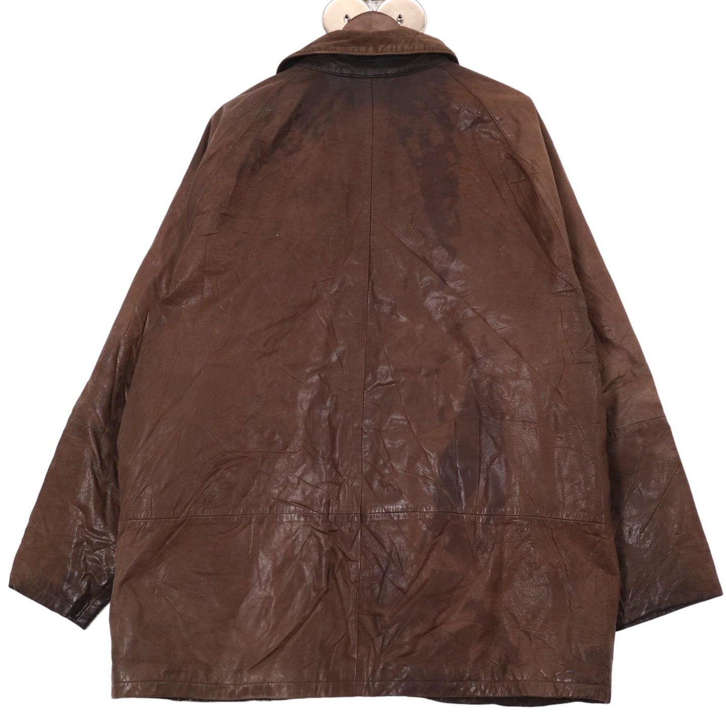 90s Barbour BEAUFORT Leather Jacket