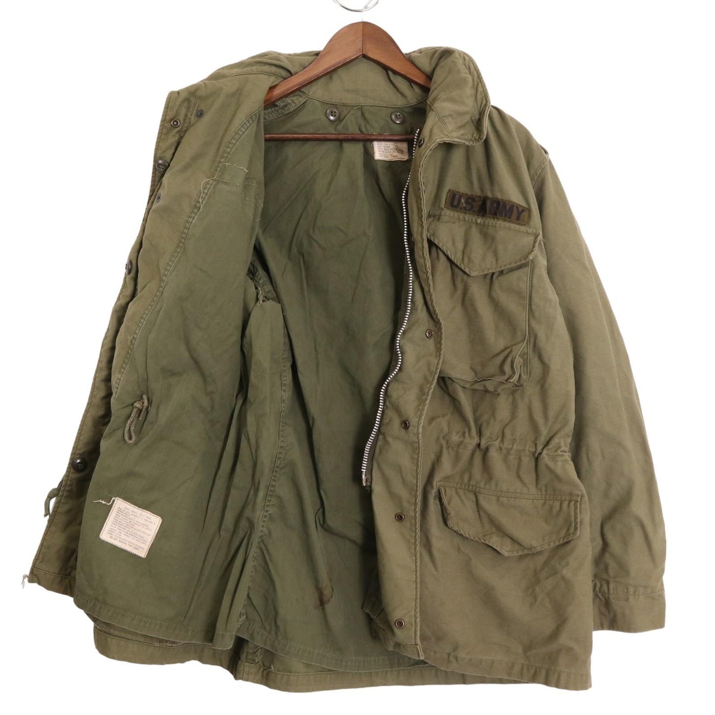 70s U.S. ARMY M-65 Field Jacket 2nd Military Jacket