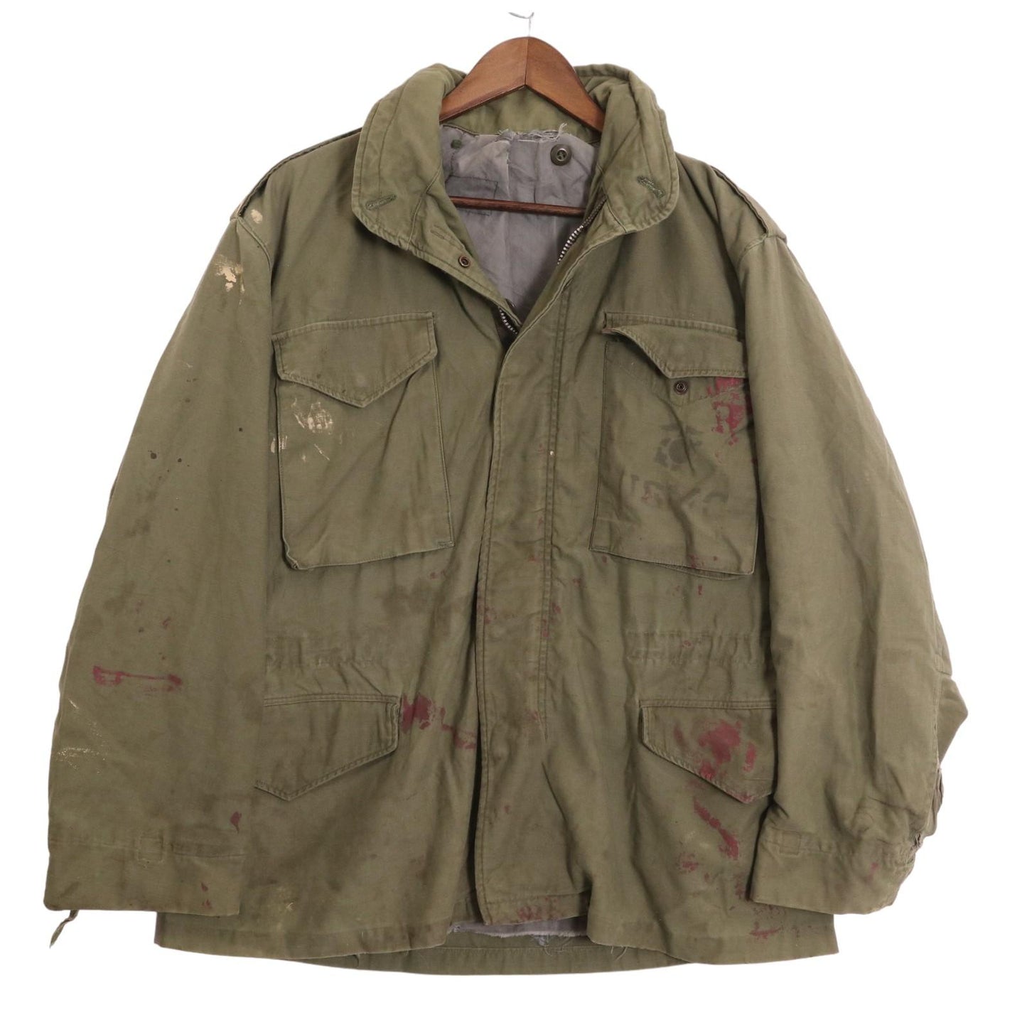 60s U.S. ARMY M-65 Field Jacket 2nd Gray Liner Military Jacket