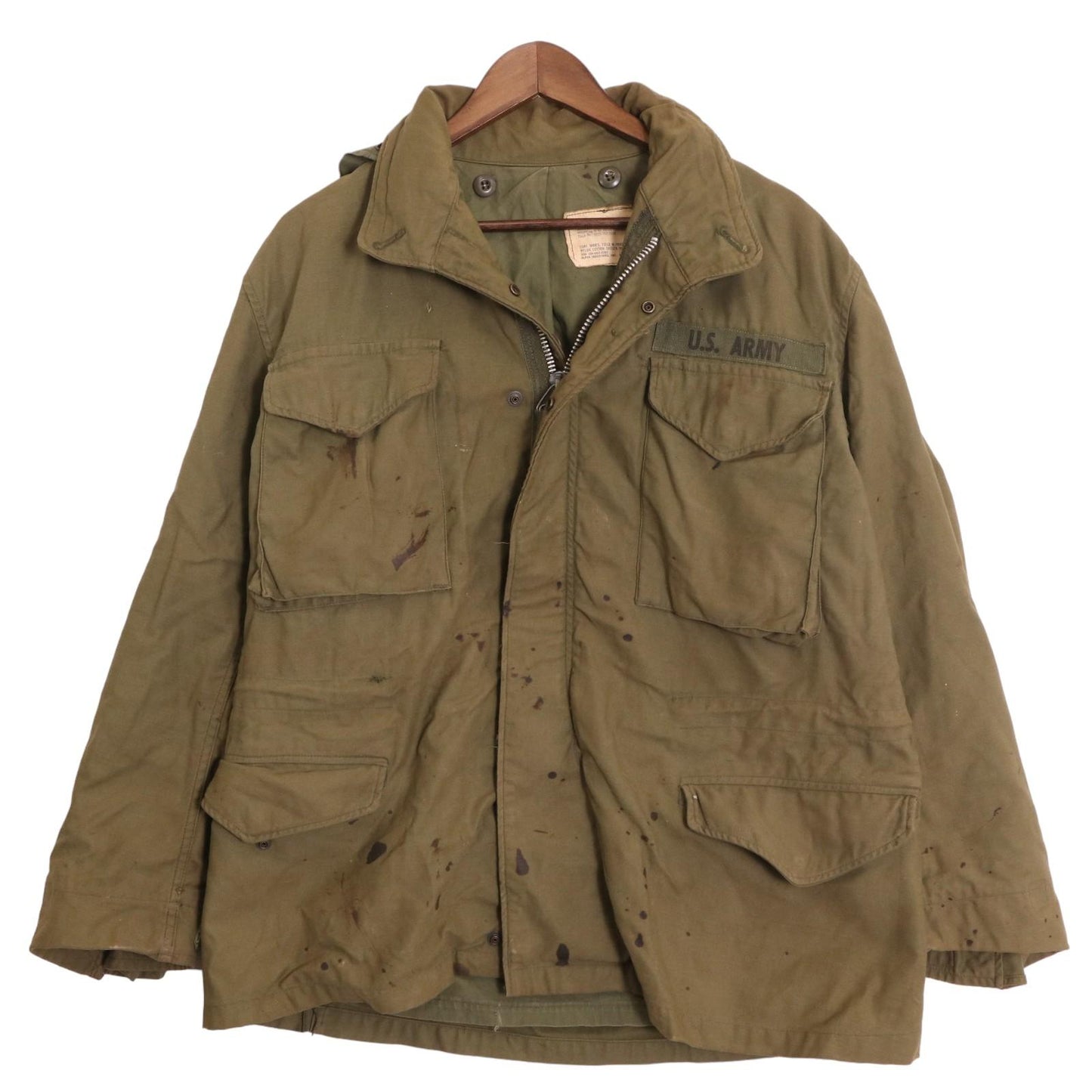 60s U.S. ARMY M-65 Field Jacket 2nd Military Jacket