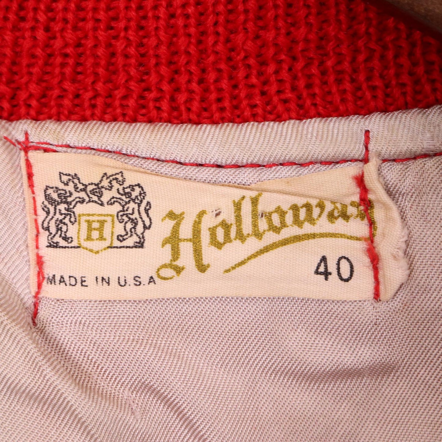 50s HOLLOWAY Stadium Jacket