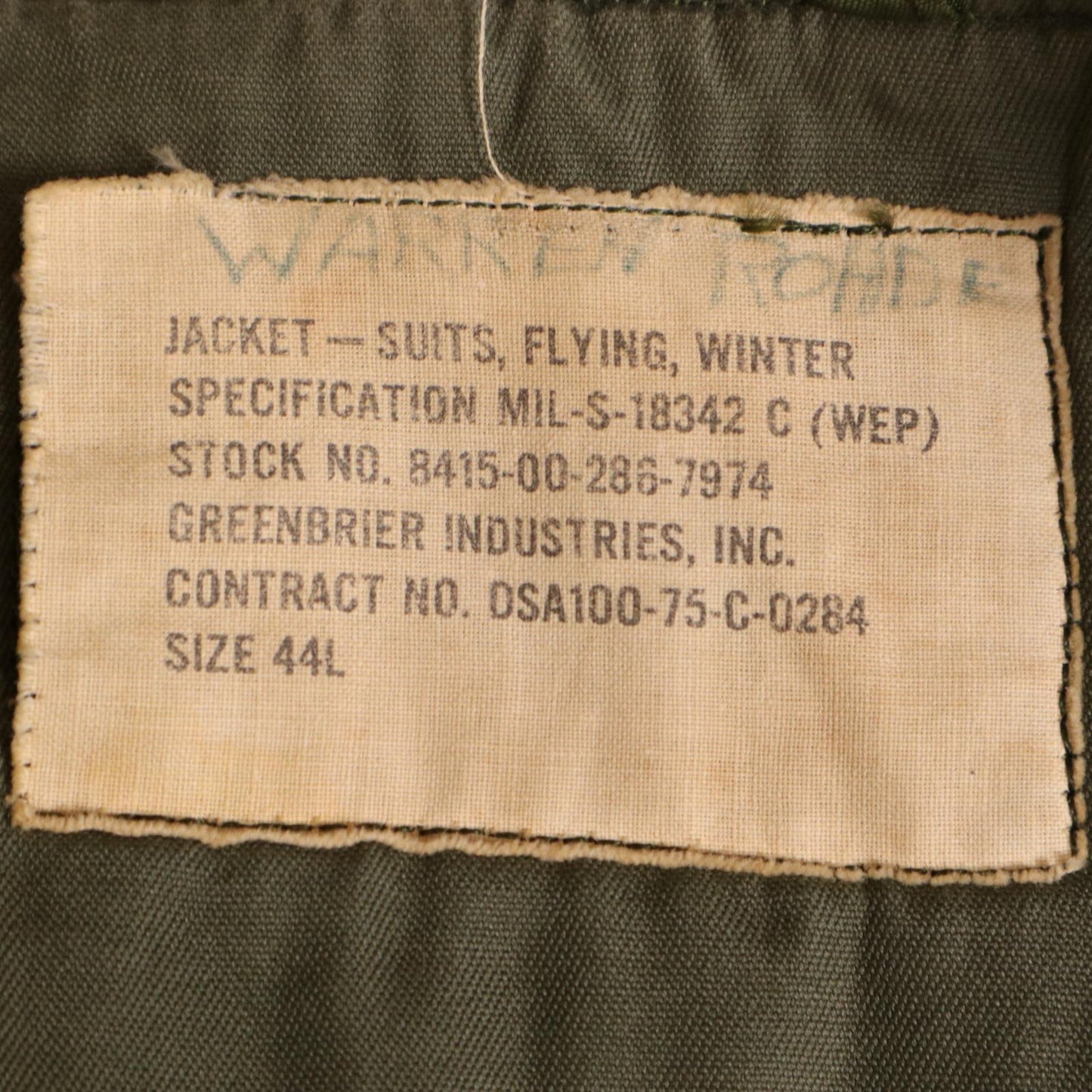 70s U.S. NAVY Military Jacket