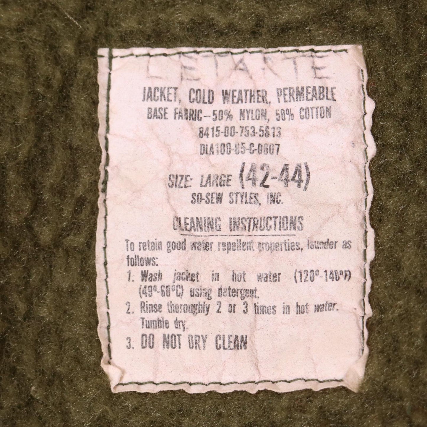 80s U.S. NAVY A-2 Deck Military Jacket