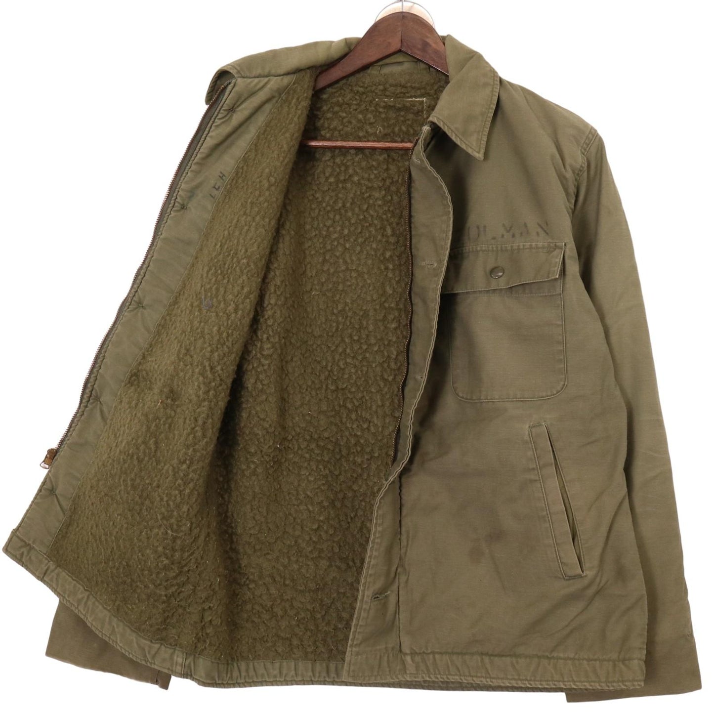 70s U.S. ARMY A-2 Deck Military Jacket