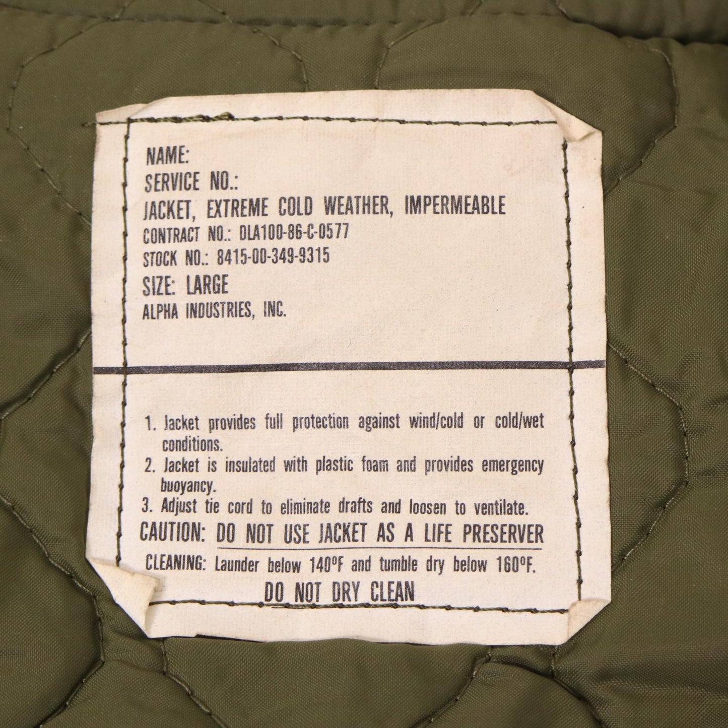 80s U.S. NAVY Military Jacket