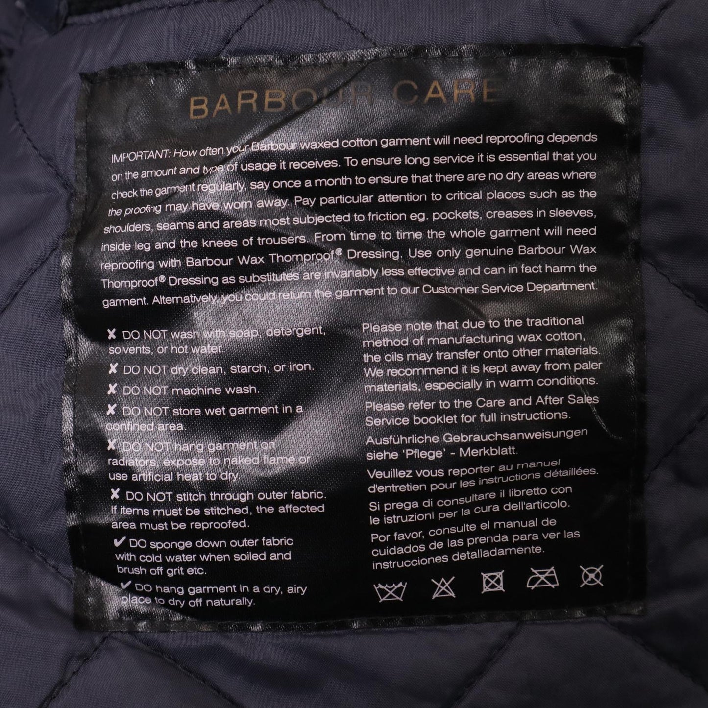 00s Barbour Oiled Jacket