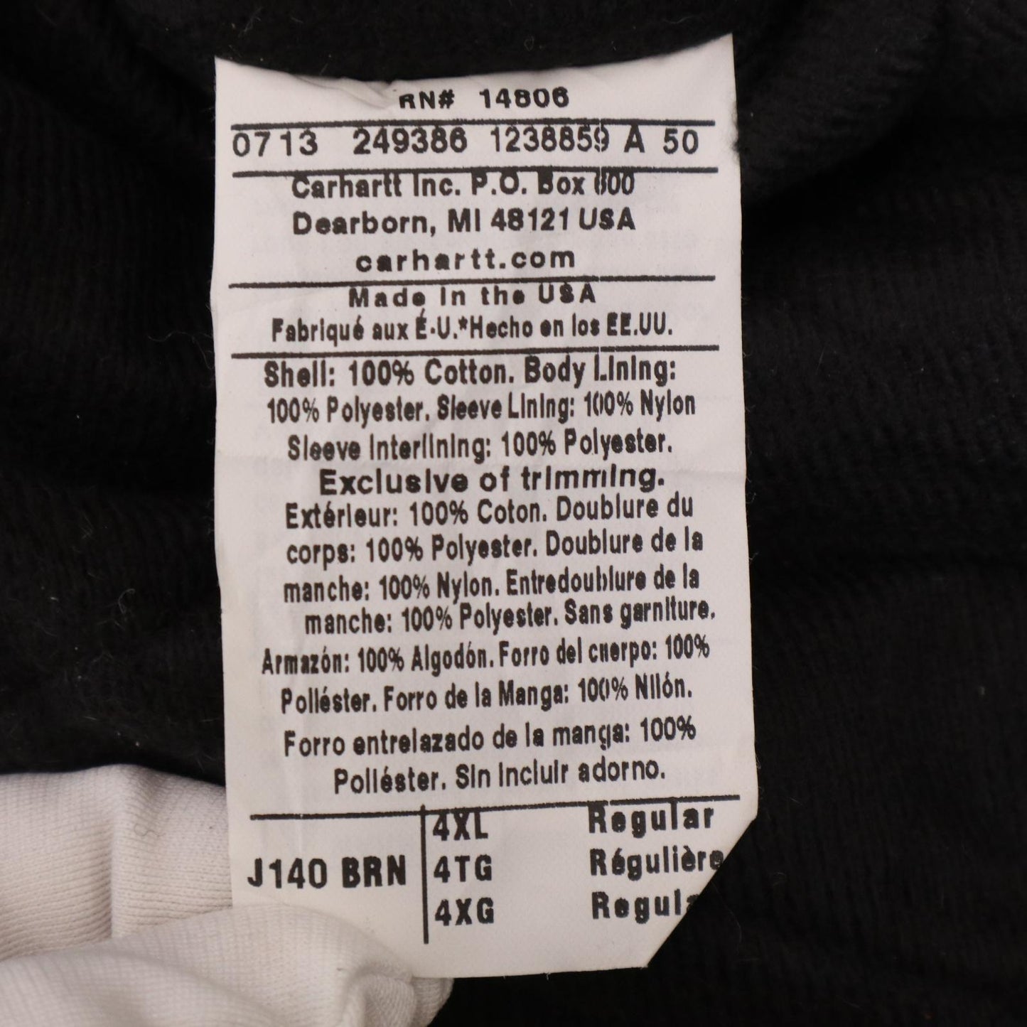 90s Carhartt Active Jacket Work Jacket