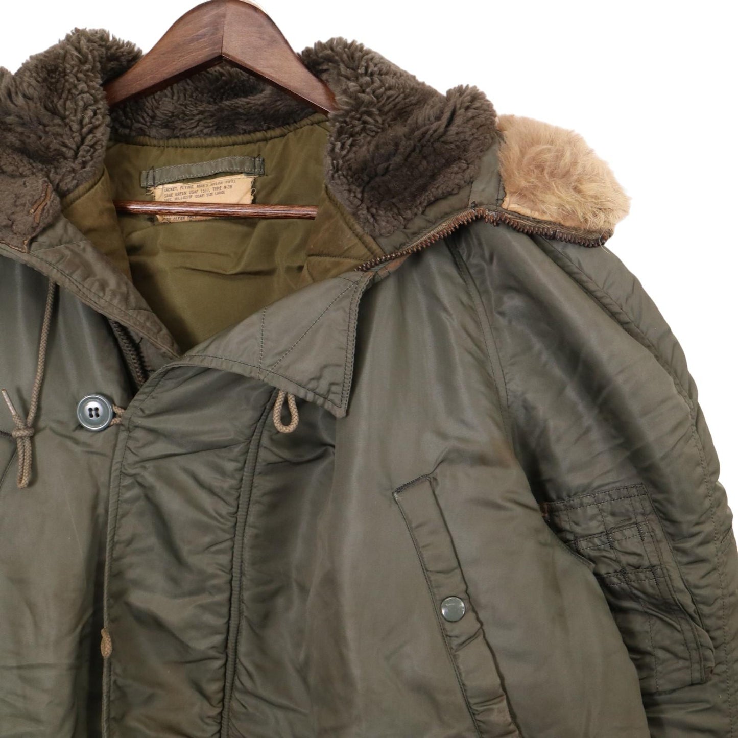 60s U.S.AIRFORCE N-3B Flight Jacket Military Jacket