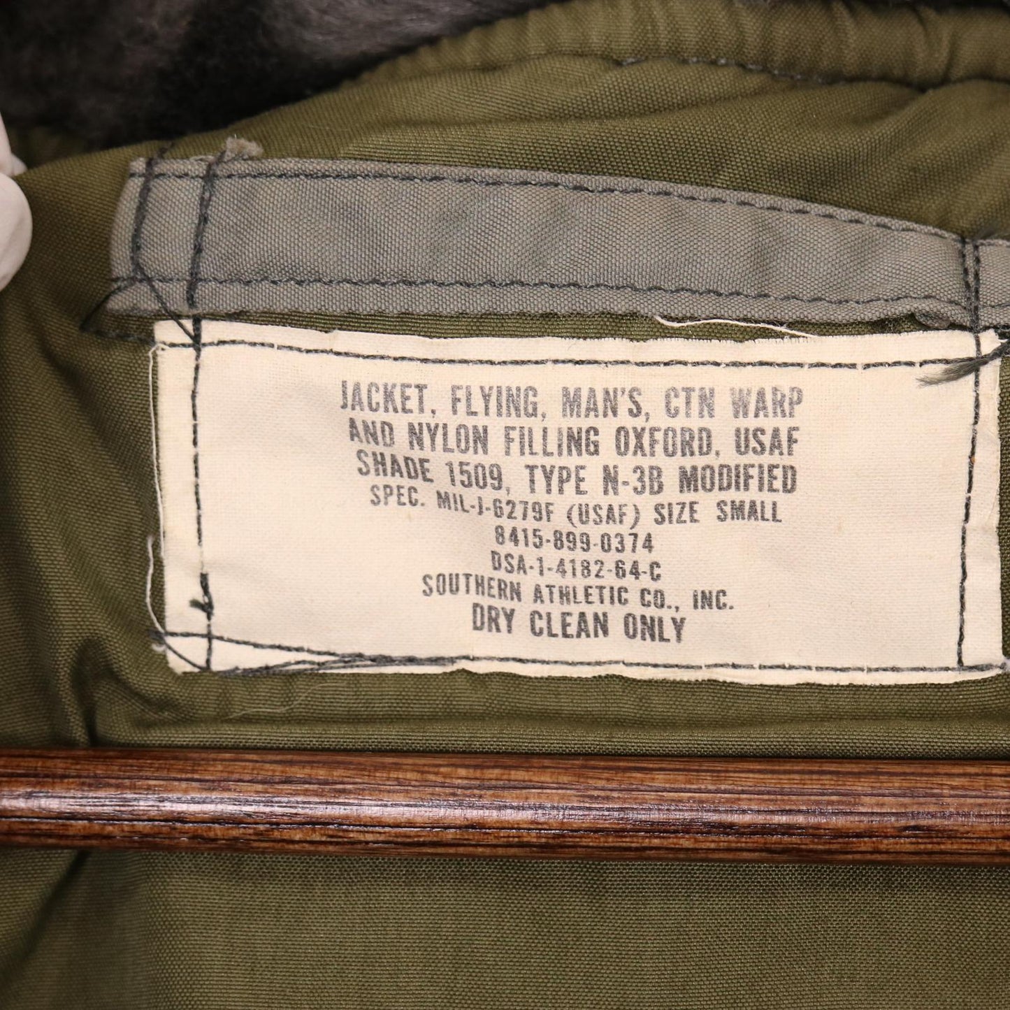 60s U.S.AIRFORCE N-3B Flight Jacket Military Jacket