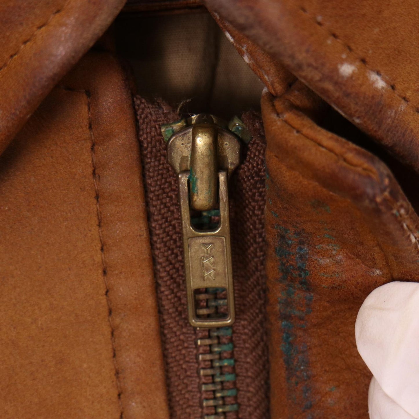 90s POLO COUNTRY A-2 Flight Leather Jacket