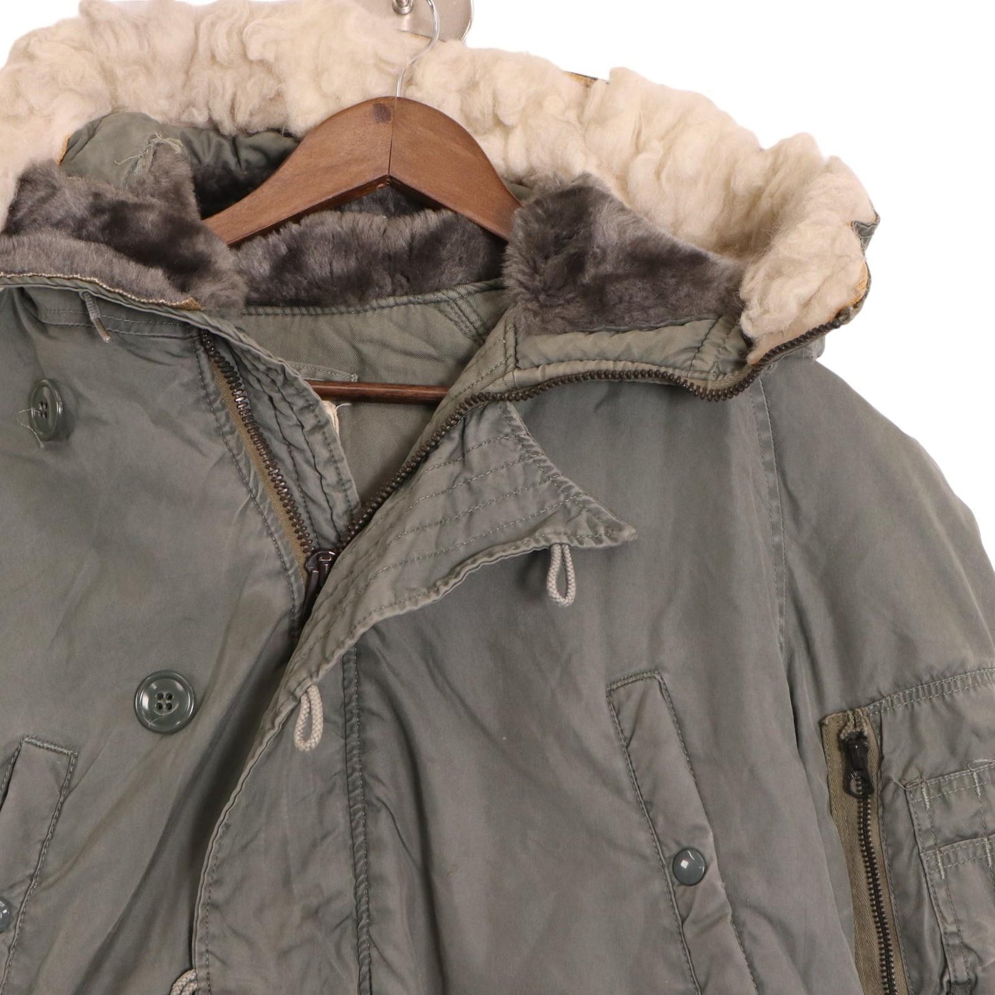 70s U.S.AIRFORCE N-3B Flight Jacket Military Jacket