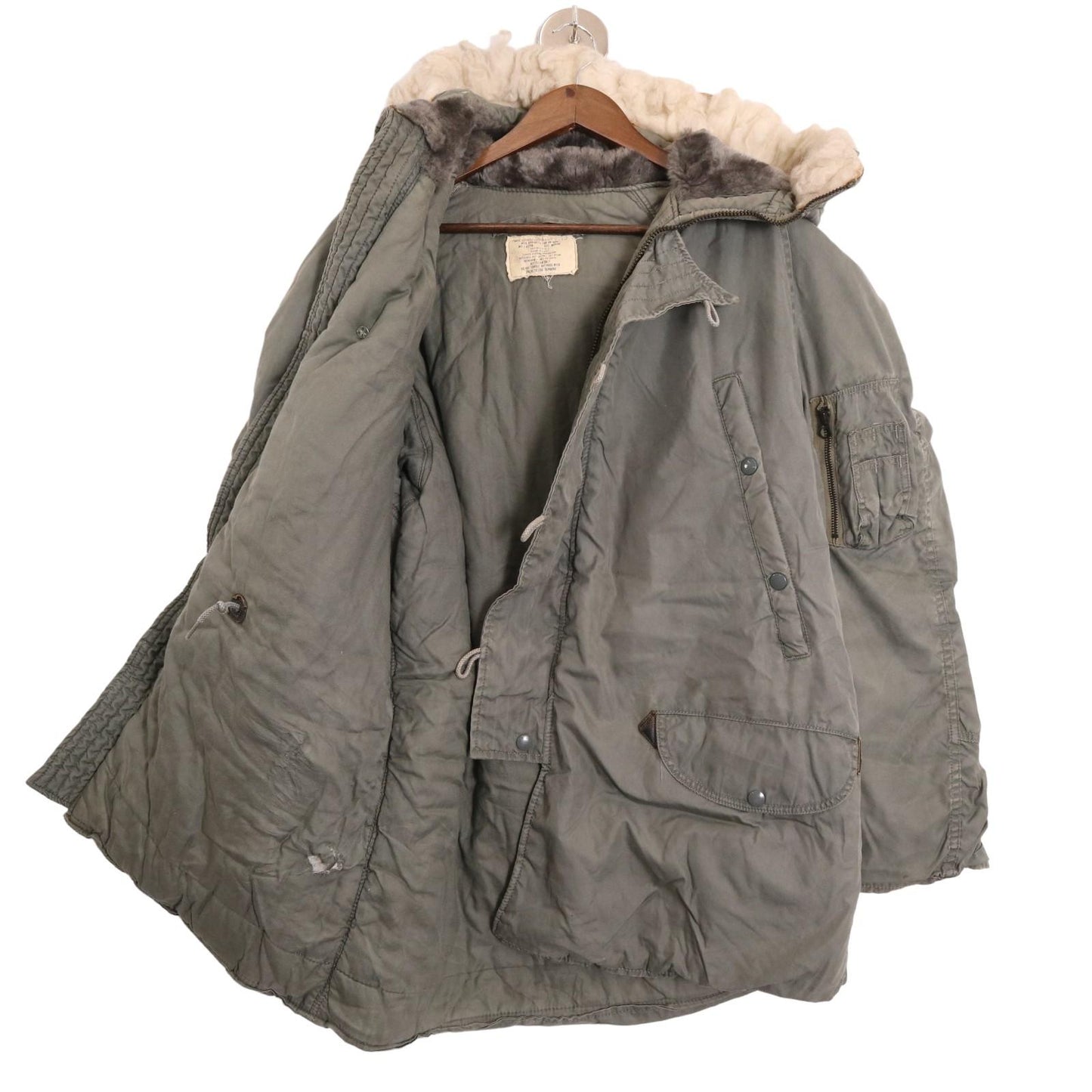 70s U.S.AIRFORCE N-3B Flight Jacket Military Jacket