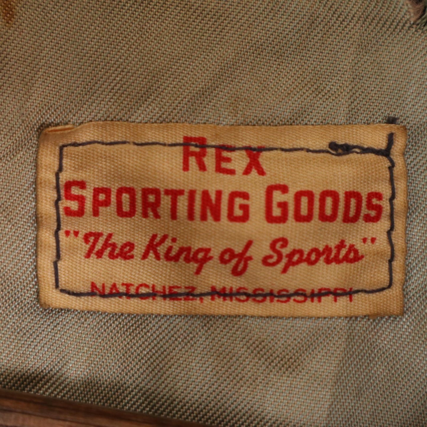 50s REX SPORTING GOODS Stadium Jacket