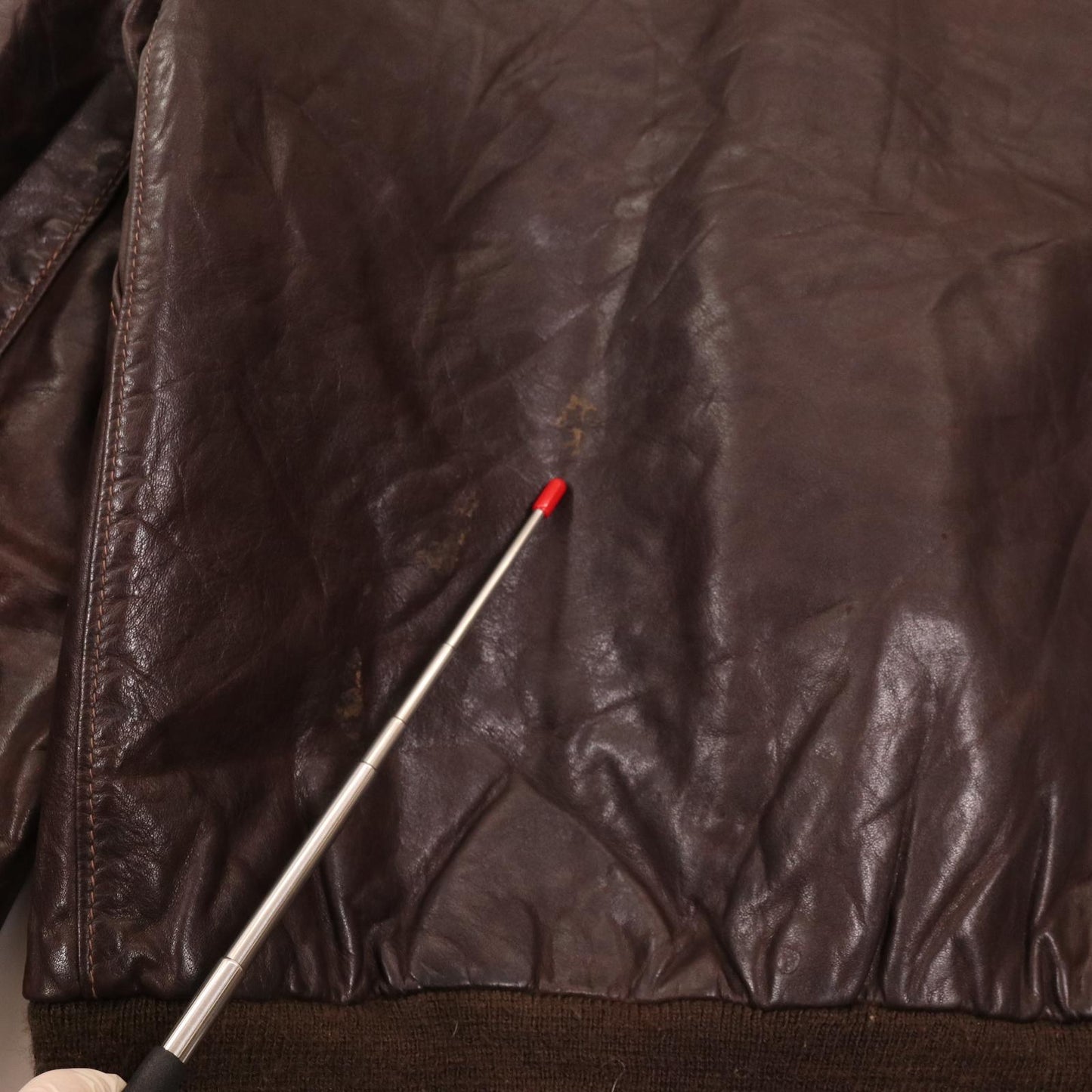 70s Schott A-2 Flight Leather Jacket