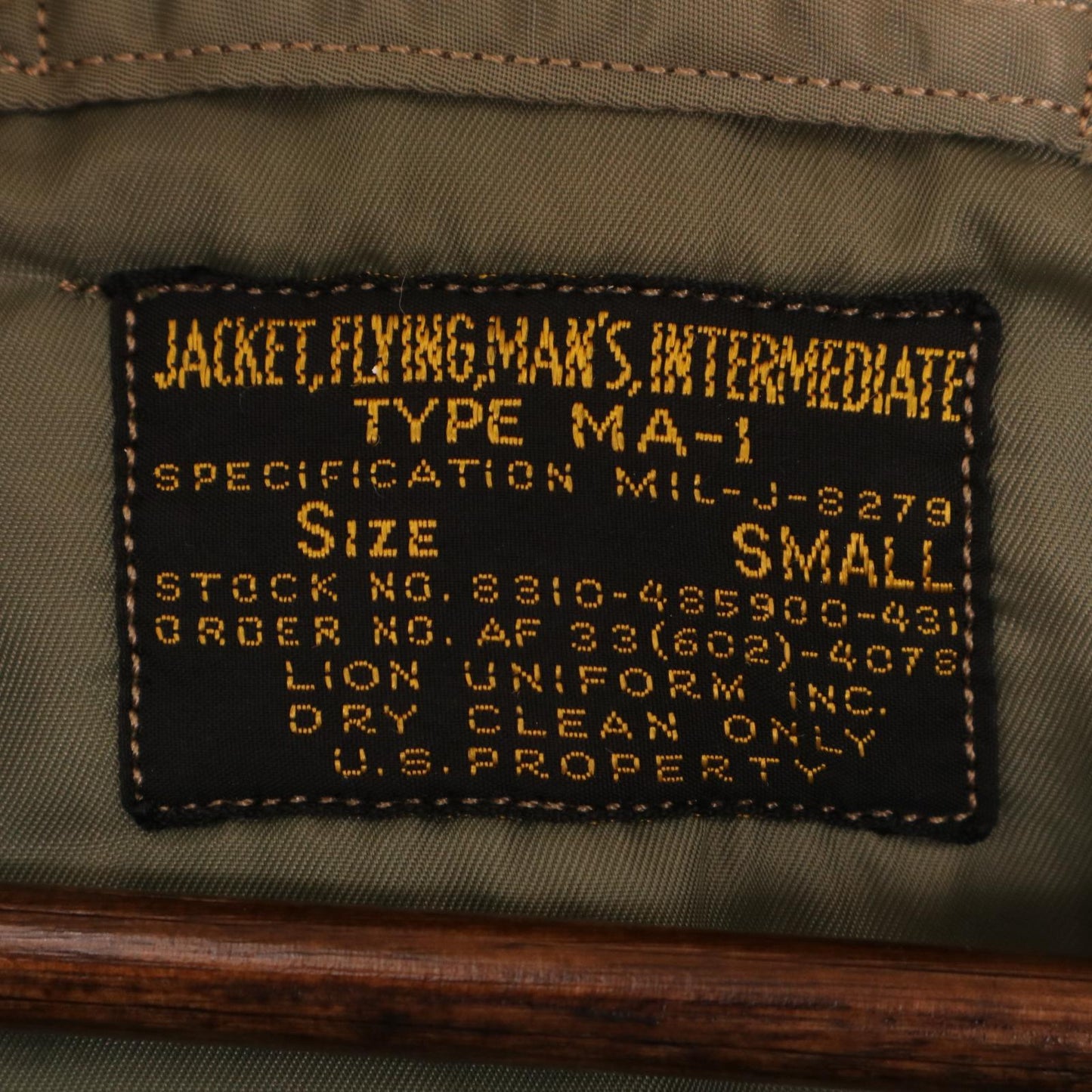 BUZZ RICKSONS バズリクソンズ MA-1 Flight Jacket Military Jacket