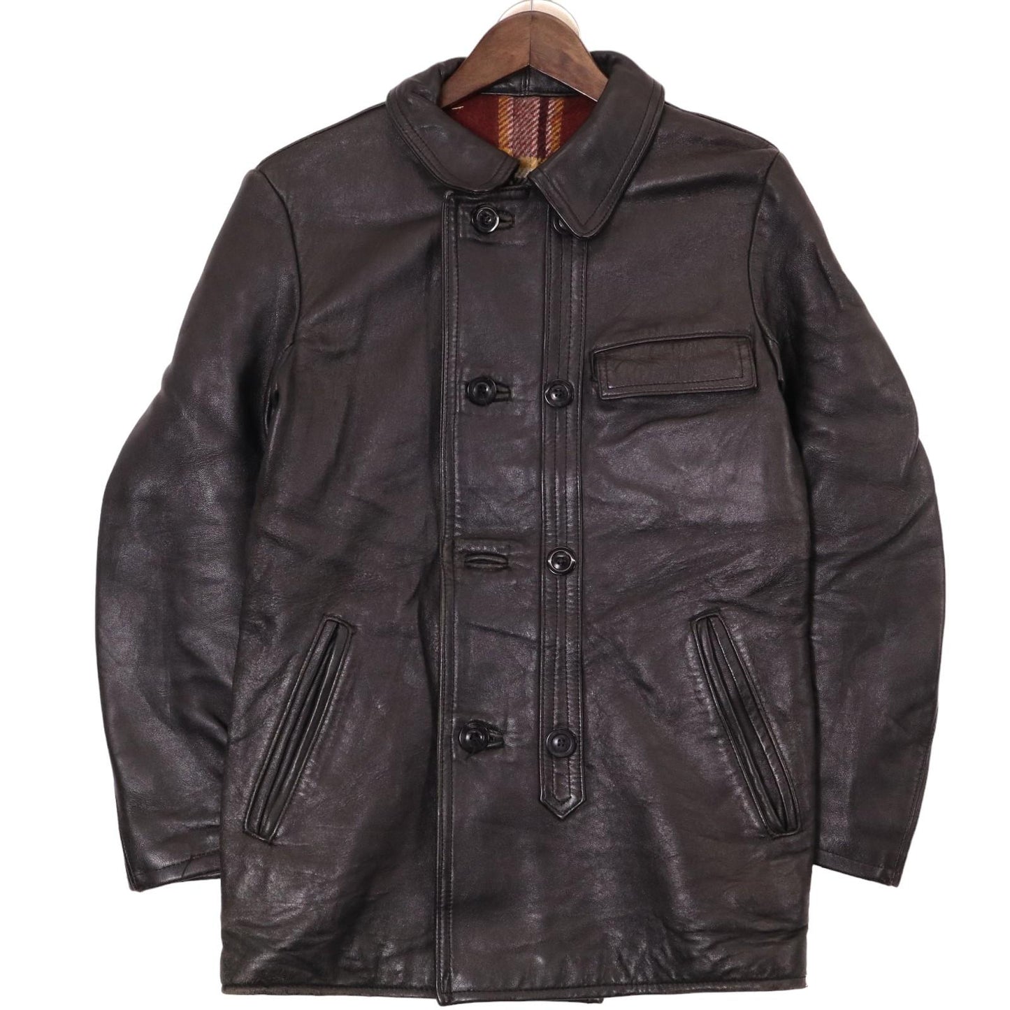 70s GVF Leather Jacket