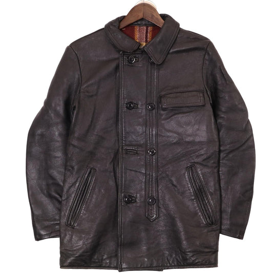 70s GVF Leather Jacket