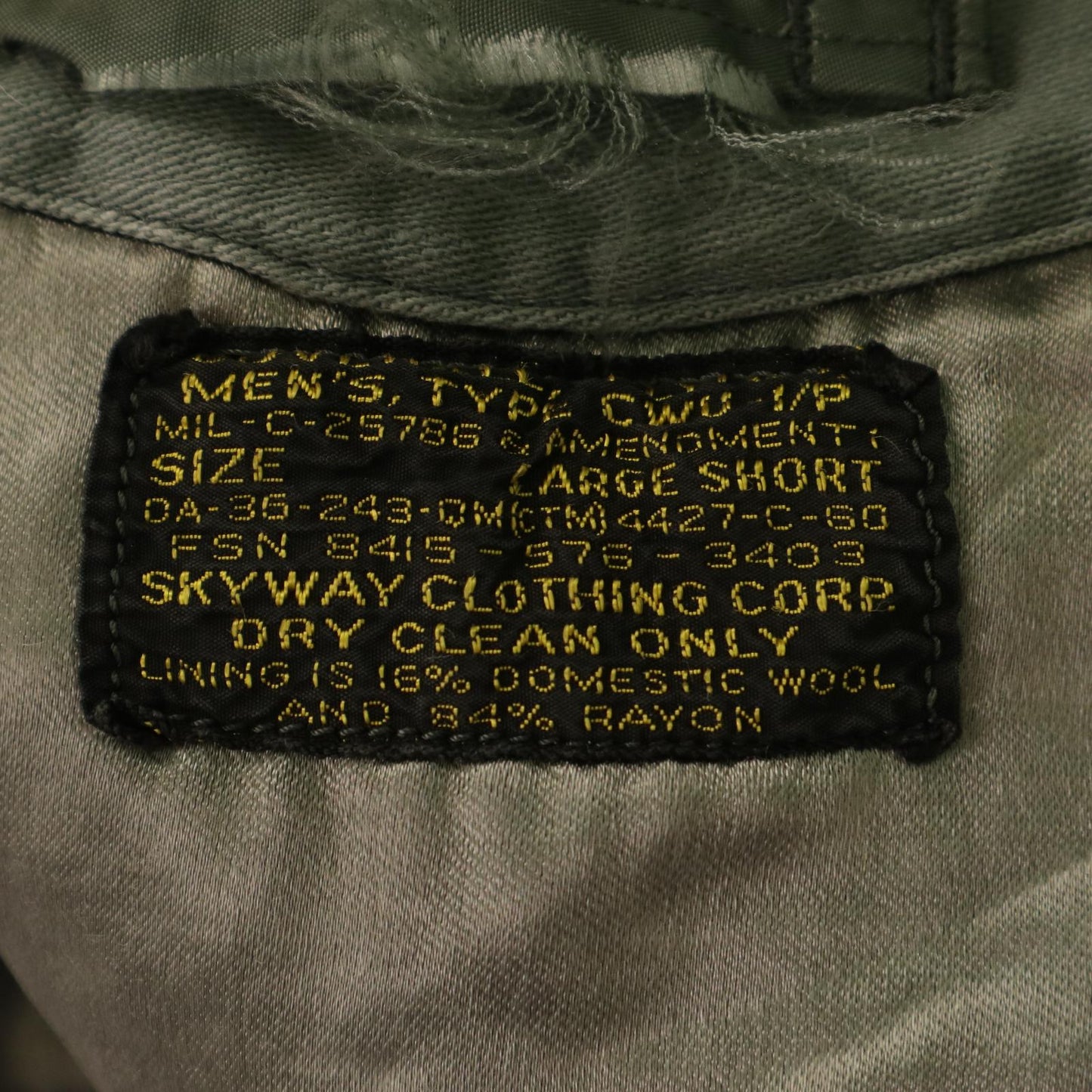 60s U.S.AIRFORCE CWU-1/P Coverall