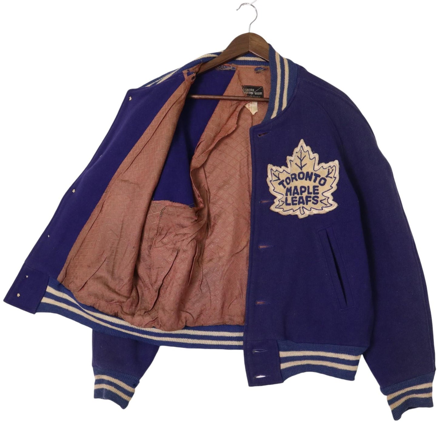 50s DOUG LAURIE SPORTING GOODS 56691 Stadium Jacket