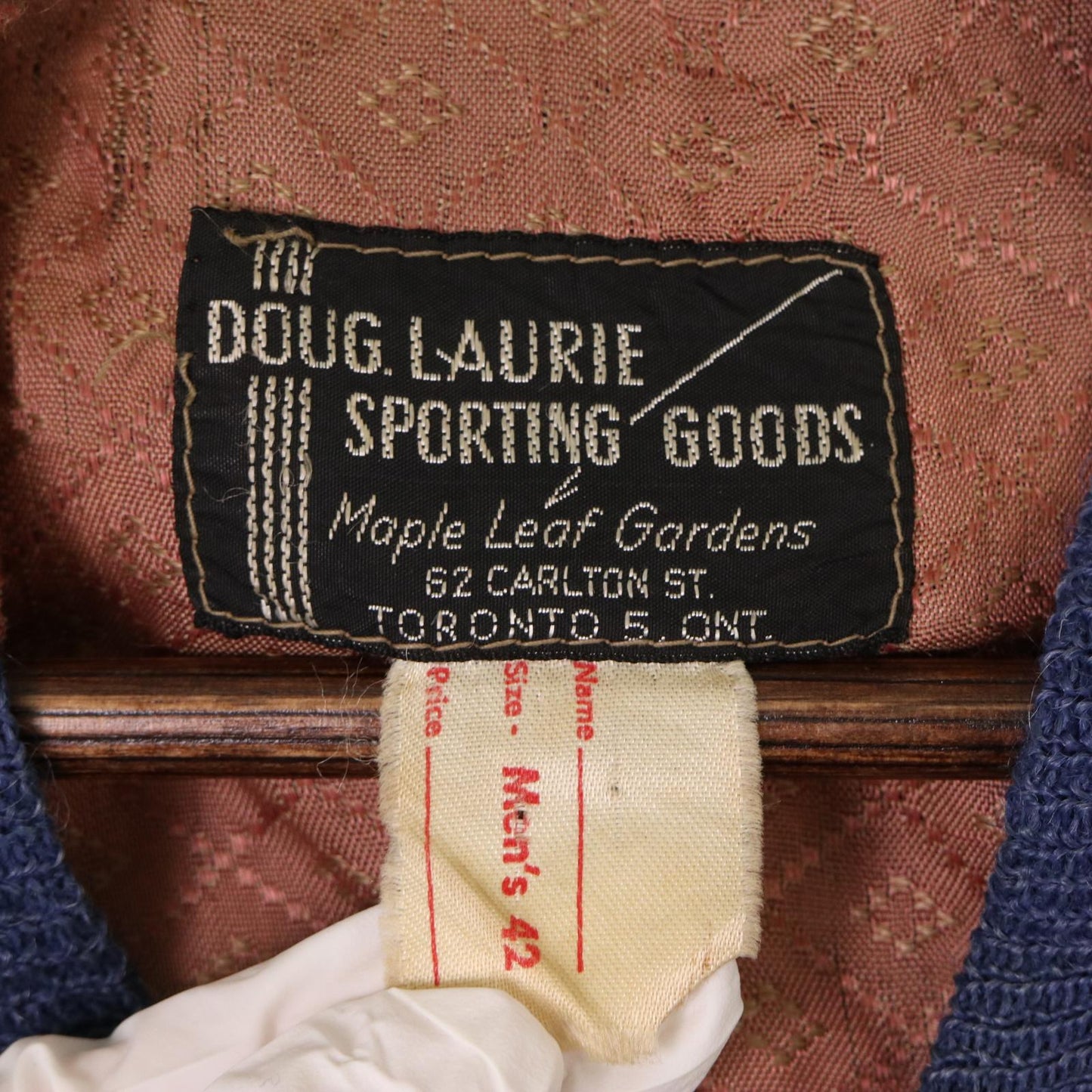 50s DOUG LAURIE SPORTING GOODS 56691 Stadium Jacket