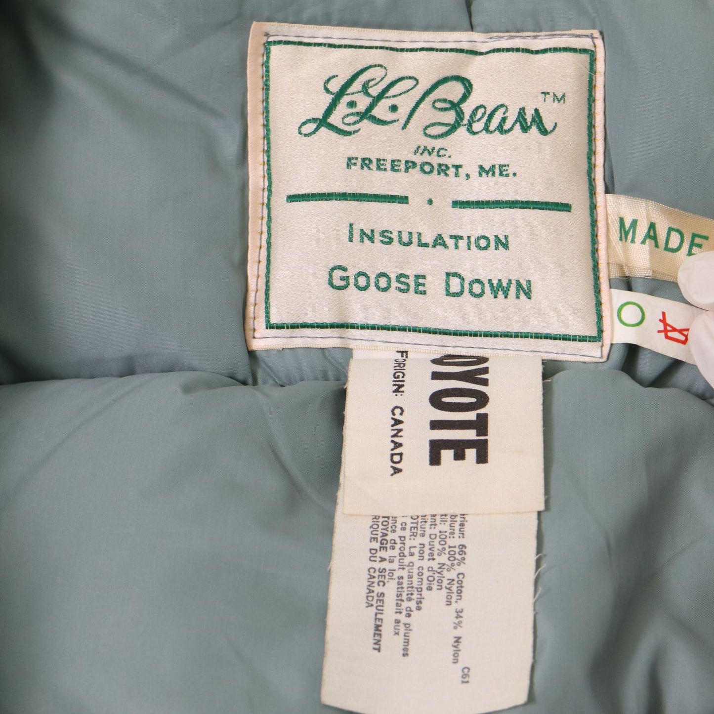 70s L.L.Bean Down Jacket